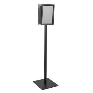 Poster stand CLASSIC A4 double-sided, snap frame null