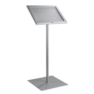 Menu stand, lockable, weatherproof, 2 x A4 null