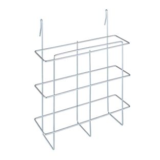 Leaflet holder for pavement signs, made of wire A4 
