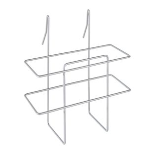 Leaflet holder for pavement signs, made of wire A5 