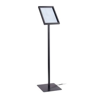 Info display A4 LED with snap frame 