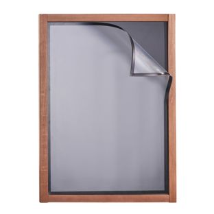 Wooden framed chalkboard MULTI, with chalkboard and magnetic frame A1 59,4 x 84,1 cm