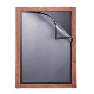 Wooden framed chalkboard MULTI, with chalkboard and magnetic frame A2 42 x 59,4 cm