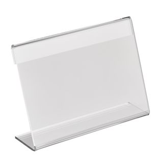L-shaped sign holder, acrylic landscape | 130 x 90 mm