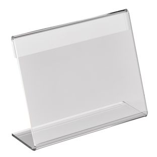 L-shaped sign holder, acrylic landscape | 110 x 85 mm