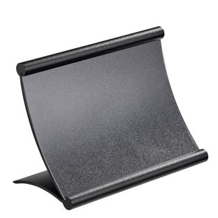 Aluminium table menu holder 120 x 80 mm  | black 