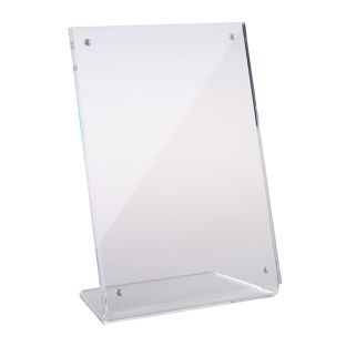 magnetic picture frame as an L-shaped menu holder A5 