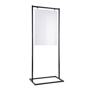 Poster stand Dekor Sway A1 black 
