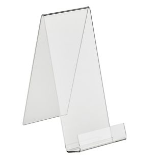 Acrylic bookstand 80 x 195 mm 