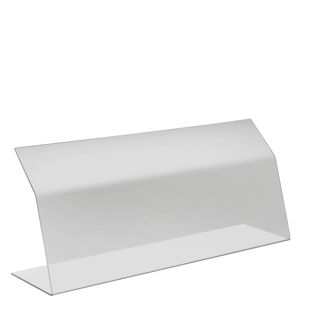 Sneeze guard for food 650 x 280 x 180 mm | PET