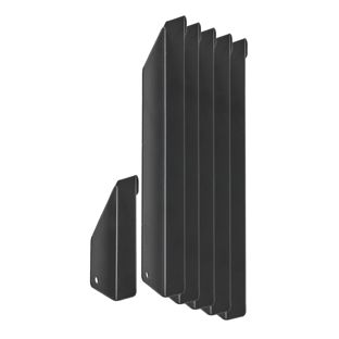 Pocket dividers for the leaflet stand PLANAR, steel
 black