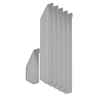 Pocket dividers for the leaflet stand PLANAR, steel
 silver