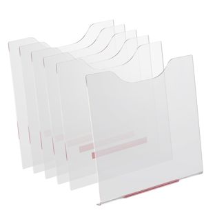 Front panels for the leaflet stand PLANAR, transparent
 