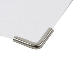 Corner protectors metal C 15 - 15 x 15 mm  | nickel-plated 
