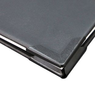 Knihařské růžky Kov PS 30 - 30 x 30 mm  | černa lakovaný 