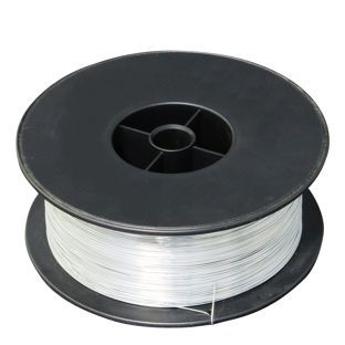 Stitching wire silver  | No. 25 - ⌀ 0,55 mm  | spool with approx. 2 kg 