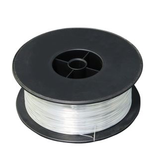 Stitching wire silver  | No. 26 - ⌀ 0,50 mm  | spool with approx. 2 kg 
