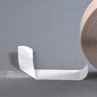 Double-sided adhesive PET tape with fingerlift, low adhesive on one side, TSAM05-FL 10 mm | 50 m
