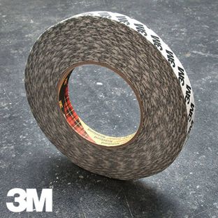 3M 9086, double-sided paper fleece adhesive tape, very strong acrylic adhesive 15 mm
