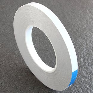 Double-sided adhesive paper fleece tape, strong acrylic adhesive, VL15 6 mm | 50 m