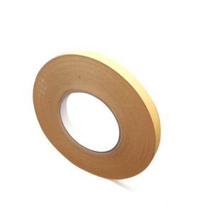 Double-sided adhesive PVC tape, white, strong acrylic adhesive, CLM22 9 mm