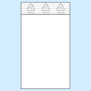 Zip lock bags, PE foil 50 µm | 35 x 55 mm 