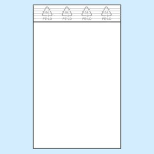 Zip lock bags, PE foil 50 µm | 50 x 90 mm 
