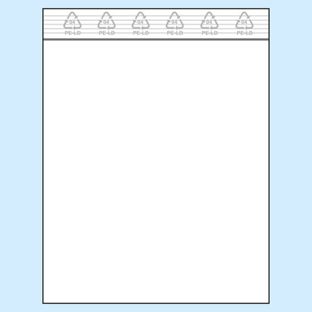 Zip lock bags, PE foil 50 µm | 150 x 180 mm 