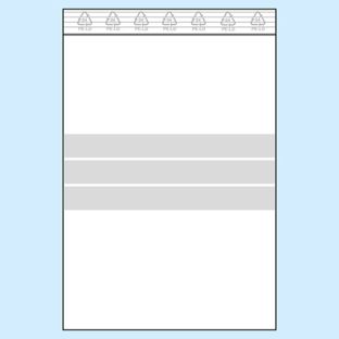 Zip lock bags, with labelling strips, PE foil 90 µm | 160 x 220 mm 