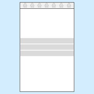 Zip lock bags, with labelling strips, PE foil 90 µm | 200 x 300 mm 