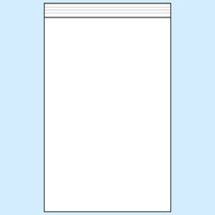 Zip lock bags, PE foil 90 µm | 220 x 310 mm 