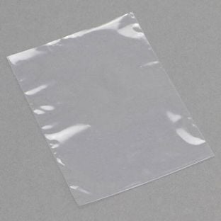 Flat bags, PP foil 62 x 310 mm 
