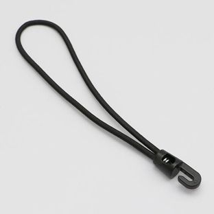 Bungee loops with hook 200 mm | black 