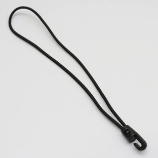 Bungee loops with hook 300 mm | black 