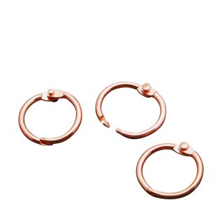 Binding rings metal 19 mm  | copper 