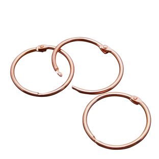 Binding rings metal 25 mm  | copper 