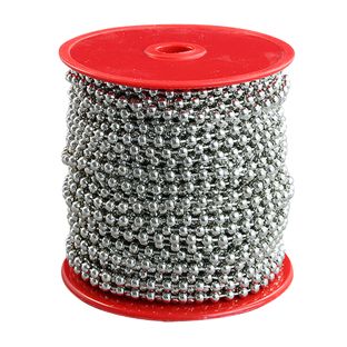Ball chain reels, 30 m | 4 mm | silver  | metal 