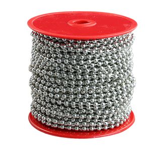 Ball chain reels, 30 m | 4.5 mm | silver  | metal 