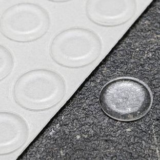 Bumpers, disc, self-adhesive 19 mm | transparent 
