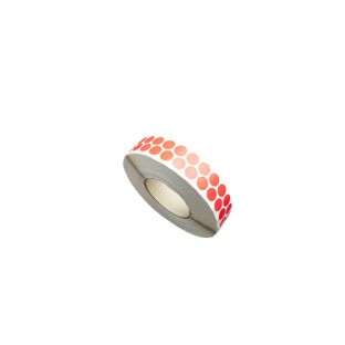 Fabric adhesive discs, red 15 mm | 5000 pcs