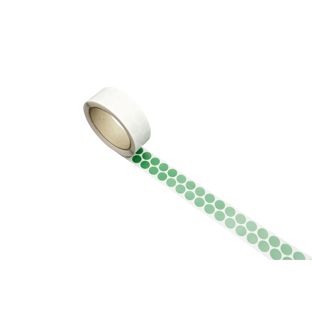 Fabric adhesive discs, green 15 mm | 1000 pcs
