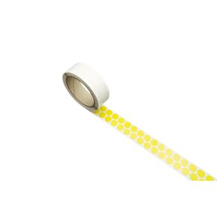 Textilní lepicí body, žluté 15 mm | 1000 kus