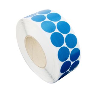 Textilní lepicí body, tmavě modré 30 mm | 2500 kus