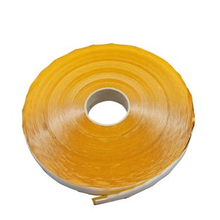 Adhesive pads with fingerlift, 20 x 20 x 1 mm, permanent adhesive on both sides (roll with 2,500 pieces) 