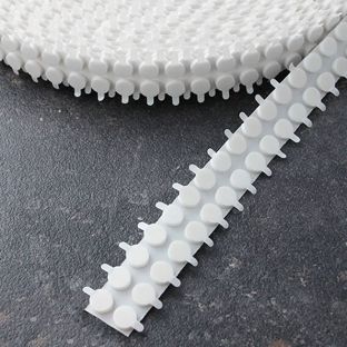 Double-sided adhesive discs, PE foam, 2 mm thick, permanent/permanent 10 mm | 2500 pcs