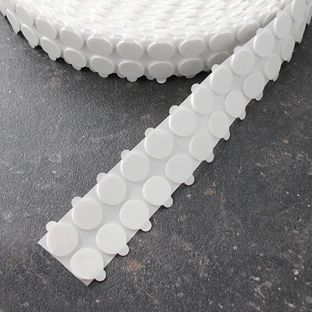 Double-sided adhesive discs, PE foam, 2 mm thick, permanent/permanent 25 mm | 1000 pcs