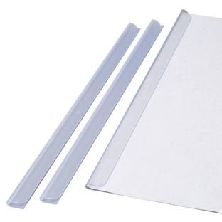 Slide binders A5, transparent, 3-4 mm 