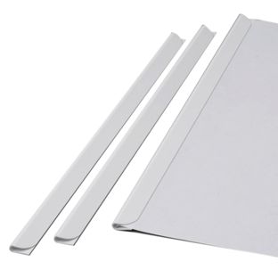 Slide binders A5, white, 3-4 mm 