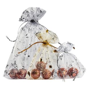 Christmas organza bags 