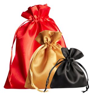Satin bags 